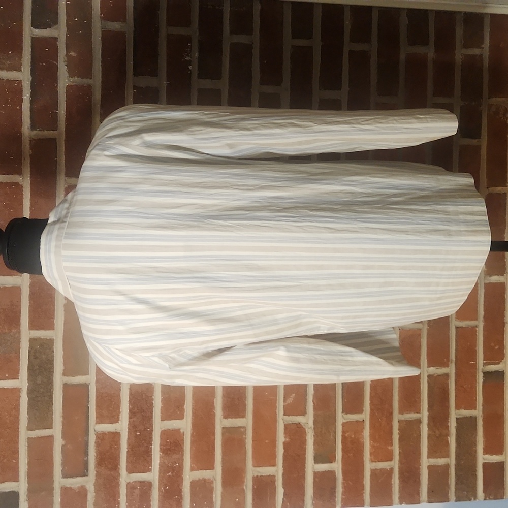 Vintage Ernst Strauss Striped Button-Up Blazer, Size 14 - Picture 6 of 10